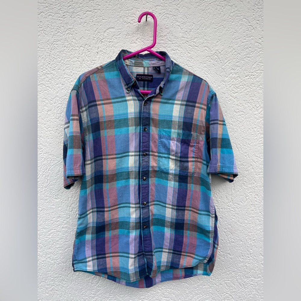 VTG Roundtree & York short sleeve button down Shirt